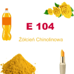 E 104 Żółcień chinolinowa- Barwnik spożywczy
