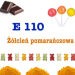 E 110 Żółcień pomarańczowa- Barwnik spożywczy