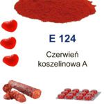 E 124 – Czerwień koszelinowa A Brawnik