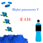 E 131 Błękit patentowy V Barwnik spożywczy