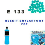 E 133 Błękit brylantowy- Barwnik