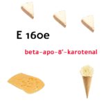 E 160e beta-apo-8′-karotenal barwnik spożywczy